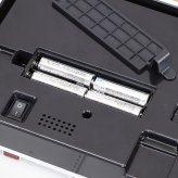 除菌消臭センサーダストボックス 45L ブラック・ホワイト 2色展開 収納ラック オープンラック シェルフ 整理棚 収納家具 おしゃれ シンプル 新生活 インテリア 不二貿易