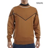 トミーヒルフィガー ゴルフ メンズ トリコロールライン クルーネックセーター TOMMY HILFIGER GOLF THMA458 秋冬モデル お誕生日祝い お祝い 記念品 お父さん 父の日 彼氏 男性 30代 40代 50代 60代  還暦祝い 敬老の日 人気プレゼント プレゼント