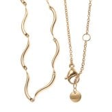 スカーゲン SKAGEN Agnethe アクセサリー ネックレス ゴールドトーン レディース SKJ1746710