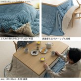 リバーシブルコーデュロイダイニングこたつ布団-ロア 90x60cmこたつ用(250x220cm) SAI 彩 長方形 省スペース こたつ布団単品 保温 あったか 掛け布団 かけふとん コタツ 炬燵 こたつぶとん おしゃれ シンプル ベーシック ナチュラル