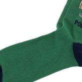 ポロラルフローレン：LITCHFIELD BEAR SLACKソックス (グリーン)[ソックス/ 男性下着/ メンズインナー/人気ブランド/おすすめギフト/誕生日プレゼント/メンズファッション]