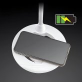ジェントス（ GENTOS ）Qi充電機能搭載   LEDデスクライト   COSDL-88   高演色   Ra95   3段階調光   USB給電付   ブルーライト軽減   白色   #53760   目にやさしいLEDライト   PSE認証