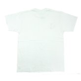 セサミストリート エルモ×クッキーモンスター ユニセックスTシャツ(S) フロッキー ホワイト アパレル
