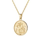 コインネックレス (英国国章の盾／セントジョージ)  Coin Necklac Dress Up ドレスアップe PUPE130