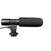 外付けマイク CYLMIC-01 一眼レフ　ミラーレス対応　ステレオ コンデンサーマイク　風切り音対策　対応:3.5mmマイク端子のカメラ 電源: DC3V 　約800時間　同梱内容(マイク×1、CR2電池×1、日本語説明書 ) 送料無料