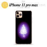 iPhone11ProMax iPhone11pro max スマホケース ソフトケース ツリー 紫 メンズ レディース nk-i11pm-tp628