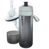 BRITA ブリタ ボトル型浄水器 アクティブ  0.6リットル  マイクロディスク( 浄水フィルター)3個入り 総ろ過水量:150 L  携帯型 浄水 ボトル サイズ：高さ23.5cm 直径7.5cm 重量:146 g 本体:中国  フィルター:ドイツ (カラー:3色)