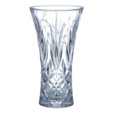 ラスカボヘミア 花瓶 ブルーム 花器 フラワーベース ハンドカット 工芸 クリスタルガラス【北海道・沖縄県・離島 配送不可】