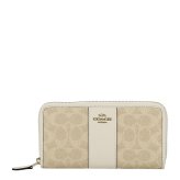 レディース ギフトセット コーチ 長財布 レディース ブランド COACH CCQ07-IMXDM-1 ライトベージュ ホワイト