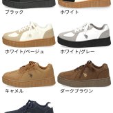 レディース スニーカー ローカット 厚底 靴 クリオージョ ユーエスポロアッスン U.S. POLO ASSN. PL00813