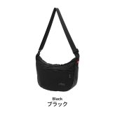 マンハッタンポーテージ 舟形 ショルダーバッグ Manhattan Portage メンズ レディース 軽量 撥水 B5 ナイロンタッサー 小さめ 黒 ブラック ナイロンバッグ ショルダー 斜めがけ 斜めがけバッグ おしゃれ かわいい シンプル 大人 通勤 旅行 フェス ライブ ブランド MP2409TS