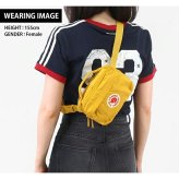 フェールラーベン ヒップパック メンズ レディース ブランド FJALLRAVEN KANKEN HIP PACK ウエストポーチ 2WAY F23796 Ochre