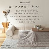 フロアソファー セット 低反発 フリースタイルローソファ〔ルシオ〕3点セット ローソファー カウチソファー こたつ 一人暮らし 二人暮らし クッション付 ファブリック 1年中快適 国産 日本製 座椅子 コンパクト かわいい おしゃれ 新生活 テレワーク