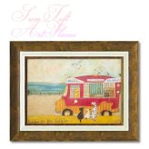Sam Toft サムトフト アートフレーム アイスクリーム食べたいなぁ ST-05830