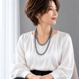 ロングネックレス 2連 パールネックレス ピアス イヤリング セット 8mm 120cm 貝パール ホワイト シルバーブラック ナチュラル 日本製 収納ケース付 Sakuya カジュアル プレゼント ギフト 誕生日プレゼント 誕生日 おしゃれ 上品 大人 普段使い お呼ばれ 二次会 パーティー 結婚式 真珠 40代 50代 60代 母 妻 祖母 彼女 女性 アレンジ クリスマス