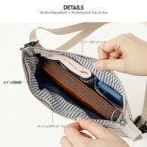 moz サコッシュ ショルダーバッグ ショルダー 斜め掛け 斜め掛けバッグ コンパクト 防水 普段使い 使いやすい レディース ギフト プレゼント ブラック zzrk07