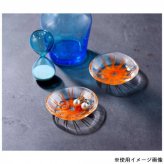 クラゲ ガラスプレート 豆皿 アカクラゲ 小皿 醤油皿 薬味皿 おしゃれ 透明感 てびねり 涼しげ 和食器 洋食器 キッチン雑貨 卓上小物 ギフト プレゼント 贈り物 インテリア雑貨 セトクラフト