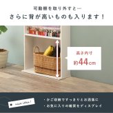 ラック ブックシェルフ3色 幅45cm オープン おしゃれ スリム 壁面収納 置くだけ ウォールシェルフ 棚 パーテーションディスプレイ 本棚 CD 薄型 壁面 収納棚 収納 新生活