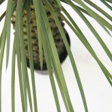 観葉植物 造花 ユッカ ロストラータ BROWN 全高約91cm 中型 フェイクグリーン 本物そっくり おしゃれ インテリア 人工観葉植物 アーティフィシャルグリーン オフィス 店舗 ホテル 開店祝い 室内 ブルー フェイク