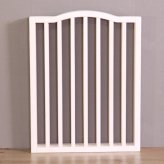 ペットフェンス giocoso 完成品 パイン材 天然木 ライトブラウン・ホワイト W58xD2.2xH75cm/枚x4枚(連結)隙間:約4.7cm ペットゲート 犬 猫 柵 ペット用品 ライトブラウン ホワイト おしゃれ
