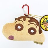 クレヨンしんちゃん トロピカル チャーム付きダイカットポーチ