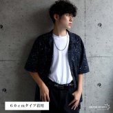 チタン 幅4mm 喜平ネックレス シルバー メンズ 細身 チェーン きへい シンプル アクセサリー 落ち着いた色味 大人 カジュアル モード ベーシック 重ね着け 首元 スマート すっきり クール コーディネート 金属アレルギー対応