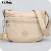 キプリング ショルダーバッグ レディース ブランド Kipling アルト S K10146-5DV Sparkled Beige
