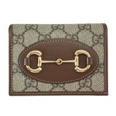 【人気モデル】グッチ GUCCI 財布 レディース 二つ折り財布 ホースビット GGスプリーム 621887 ブランド ギフト プレゼント【送料無料】