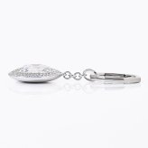 スワロフスキー SWAROVSKI キーリング キーホルダー Una Angelic ラウンドカット レディース クリア 5763032 バッグチャーム 母の日 即日発送【スペシャルラッピング660円(別売り)】 成人祝い