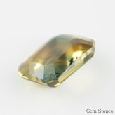 非加熱 バイカラーサファイア 3.60ct ルース 宝石 裸石 大粒 グリーン イエロー バイカラー サファイア ジュエリー オリジナル 制作 コレクション 誕生石 9月 記念 お守り 誕生日 プレゼント