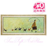Sam Toft サムトフト アートフレーム いわしサンドスーツケース Lサイズ st-15013　絵画 ギフト アート　おしゃれ 北欧　インテリア お部屋
