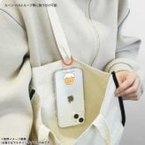 サンリオ マルチリングプラス ぐでたま SANG-417GU スマホリング ストラップホルダー 落下防止 スマホアクセサリー キャラクター グッズ 挟むだけ 便利 持ちやすい サンリオ正規ライセンス品