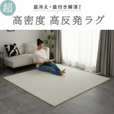 ラグ カーペット 高反発 極厚 厚手 撥水 防音 滑り止め 絨毯 じゅうたん オールシーズン 北欧 おしゃれ 洗える風 リビング フロアマット 床暖房 ホット 対応 130×190 190×190 190×240 一人暮らし 子供部屋 防ダニ クッション