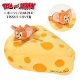 トムとジェリー チーズ型 ティッシュカバー ティッシュケース ティッシュボックスカバー ジェリー ぬいぐるみ ふわふわ キャラクター インテリア 雑貨 ボックスティッシュ ケース かわいい おしゃれ リビング 寝室 子供部屋 誕生日 プレゼント ギフト トムジェリ グッズ