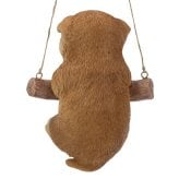 置物 woobia ウービア 日本犬 秋田犬 ぶら下がり 高さ14cm オーナメント 子犬 リアル 本物そっくり イギリス生まれ 職人手彩色 縁起物 戌年 玄関 インテリア 新築祝い 引っ越し祝い 開店祝い 出産祝い 誕生日 お祝い ギフト プレゼント 犬好き 秋田犬好き