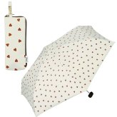 Wpc. 遮光 ジャギーハート ミニ 折り畳み傘 折りたたみ ハート 801-14828-102 送料無料 雨傘 日傘 傘 晴雨兼用 ハート UVカット100% 完全遮光 遮熱 紫外線カット