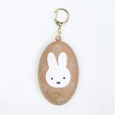 ミッフィー miffy キーホルダー ベージュ チェリーフルールシリーズ