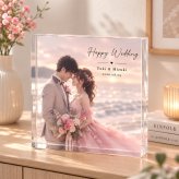 結婚記念 ガラスブロック 夕景 結婚式 門出 フォトキューブ ウェルカムスペース 新郎新婦 贈り物 入籍祝い フォトフレーム ゲスト 演出 プレゼント ウェルカムボード 誕生日 結婚祝い 写真 結婚式当日 記念品 オリジナル おしゃれ 飾り付け 会場装飾 写真立て 披露宴会場 名入れ 結婚祝いギフト 写真入り サプライズ 記念日 オーダーメイド クリスタル 花嫁 高級 二次会 ギフト【c01】