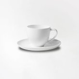 デミタスカップ＆ソーサー 〈1890Y-AB10〉 柳宗理 ボーンチャイナシリーズ NIKKO 洋食器 碗皿 r8d 電子レンジ対応 食洗機対応