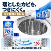 2個セット カビ胞子除去率99.9％ 洗たく槽クリーナー 550g 洗濯槽クリーナー 液体タイプ 日本製 ドラム式 縦型 黒カビ 除菌 消臭 生乾き臭 生乾き 入れるだけ ステンレス槽 プラスチック槽