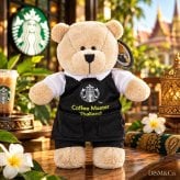 スターバックス ベアリスタ ぬいぐるみ タイ限定 海外限定 正規品 スタバ ベア くま 人形 インテリア コレクション プレゼント 贈り物 記念日 誕生日