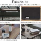 古材風アイアンこたつテーブル-ブルック ロータイプ 100x50cm SAI 彩 長方形 ブルックリン おしゃれ こたつ単品 コタツ 炬燵 フラットヒーター ローテーブル 天然木 ヴィンテージ スタイリッシュ カフェ風 レトロ 鉄 省ペース 省エネ 机