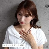 ステンレス 誕生石ネックレス ハート ゴールド 12タイプ 小豆チェーン レディース ペンダント カラーストーン アクセサリー 一粒 ぷっくり 華奢 上品 大人可愛い きれいめ フェミニン 胸元 重ね付け 金属アレルギー対応
