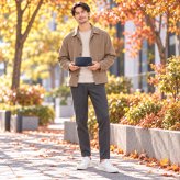 LANVINenBlue ランバンオンブルー ロングウォレット 財布 ウォレット アドニス 長財布  メンズ 普段使い 牛革 レザー