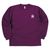 【名入れ】喜寿祝い 長袖 Tシャツ 【王冠B】 ドライTシャツ 77歳のお祝い 誕生日 プレゼント ギフト 男性 女性 メンズ レディース 名入れ無料 お祝い サプライズ 記念品