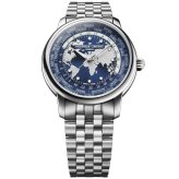 フレデリック・コンスタント FREDERIQUE CONSTANT クラシック ワールドタイマー マニュファクチュール FC-719NN3H6B 腕時計 自動巻き メンズ