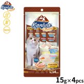 Kaniva カニワ クリーミー 猫用おやつ チキン 15g×4Pcs