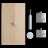 【刻印対応】パーフェクトケアギフトセット(木箱入)【スキンウォッシュ、スキンローション、モイストセラム、アンチシャインクリーム】スキンケア ギフト プレゼント 誕生日 記念日 父の日 男性 彼氏 主人 男友達 保湿 洗顔 化粧水 美容液 オールインワン スキンケア