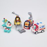 誕生日プレゼント Hola Toys オラトイズ 音がいっぱい はじめてのリモコンショベルカー リモコンカー ラジコン はたらく車 働く車 重機 乗り物 のりもの おもちゃ 音が鳴る メロディ ライト 自動走行 ごっこ遊び 知育玩具 1歳半 18カ月 2歳 3歳 男の子 女の子 お祝い ギフト