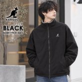  KANGOL カンゴール ブルゾン ジャケット リバーシブル メンズ レディース  ボア ハイネック ダブルジップ 防寒 ブランド ロゴ ゆったり おしゃれ ストリート カジュアル アウター 高校生 秋 冬 M L LL 2026FW Karlas 別注